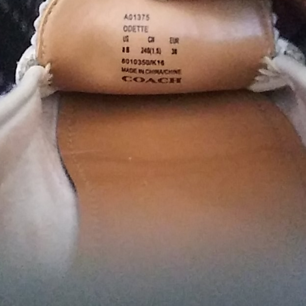 Coach flat slip ons - Picture 3 of 4